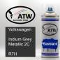 Preview: Volkswagen, Indium Grey Metallic 2C, R7H: 400ml Sprühdose, von ATW Autoteile West.